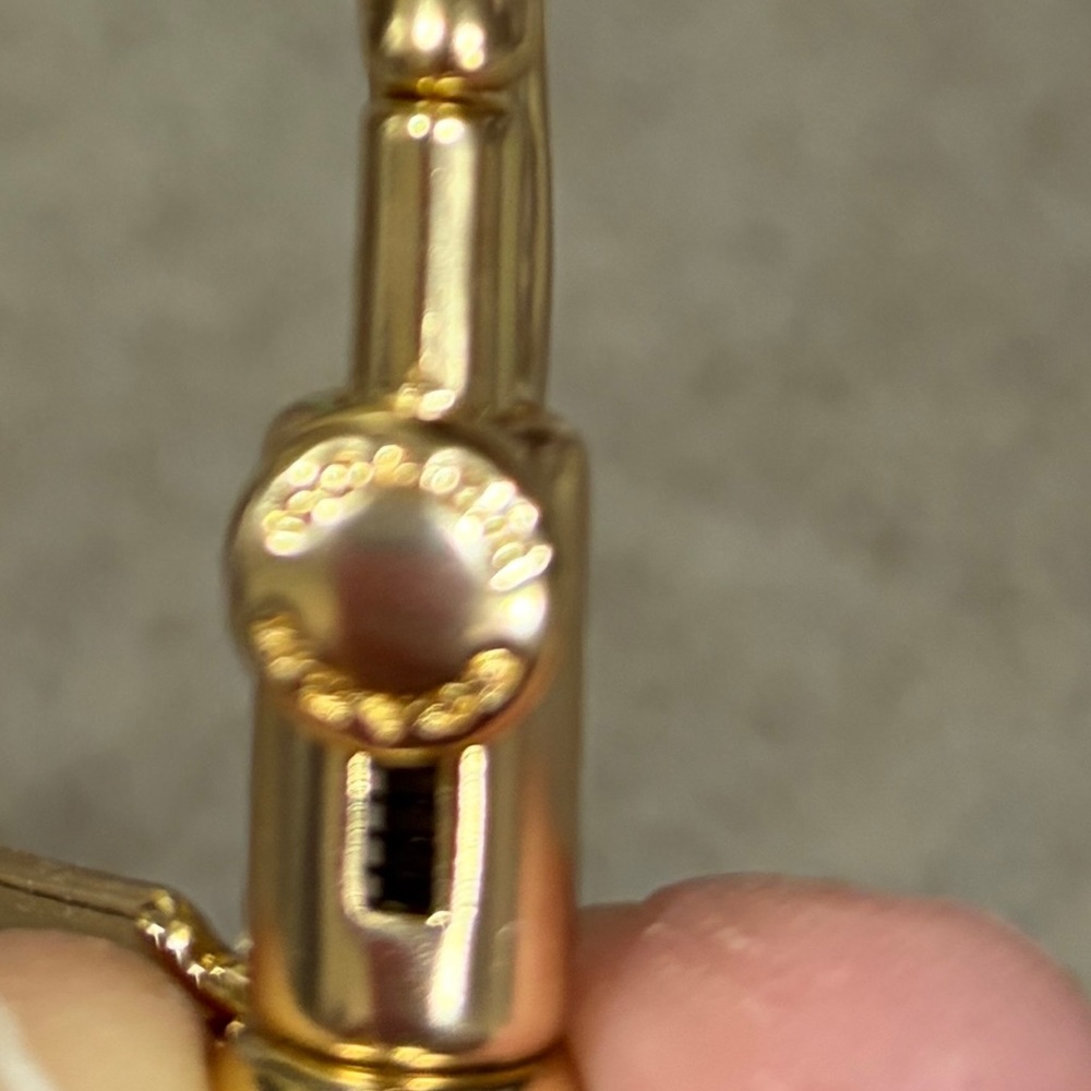 COACH chain link bag chain . - Picture 2 of 3